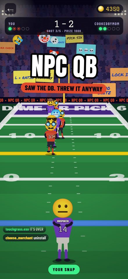 A pick six